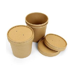 Paper Food Container with Lid