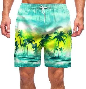 Men Hawaiian beach short