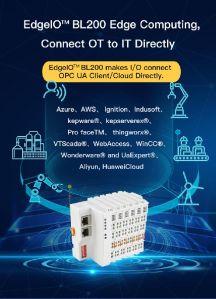 Dual Network Port Distributed IO Modules BL200