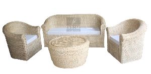 rattan cane sofa set
