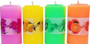 Fruit Scented Pillar Candle