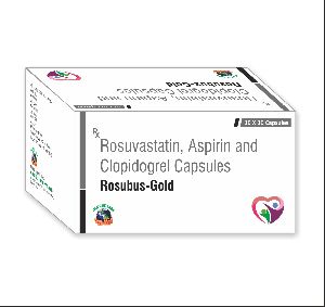 Rosuvastatin Clopidogrel and Aspirin tablet