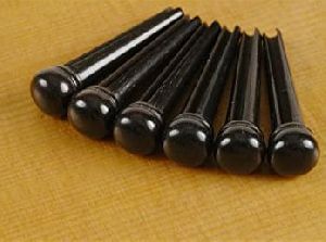 Ebony Bridge Pins