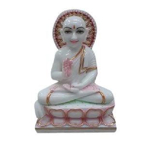 Shwetambar Jain Marble Statue