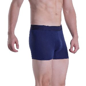 Navy Blue Plain Underwear Trunk