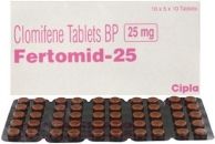 Fertomid 25mg Clomiphene Tablets