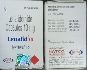 lenalid 10 mg lenalidomide capsules