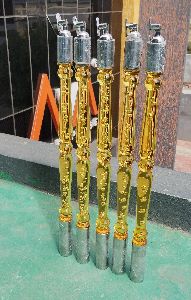 Golden Acrylic Baluster with SS304