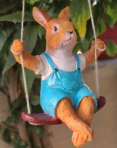 Rabbit Hanging Garden Decor