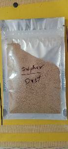 Sulphur dust