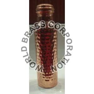 Hammered Copper Water Bottle