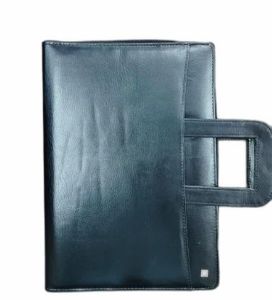 Leather File Folder with handle