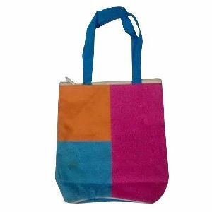 Cotton Multicolor Ladies Carry Bag