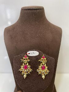 MJ-E-162 Ruby Earrings