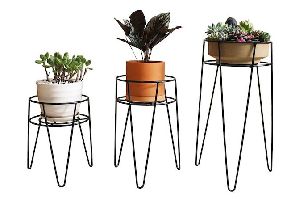 Pack of  3 Hairpin Plant Stand