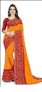 Casual Wear Designer  Ladies Saree