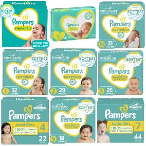 pamperings swaddlers diapers