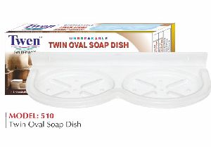 Twin Oval Soap Dish