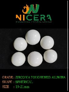 19-21mm Zirconia Toughened Alumina Media