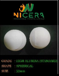 50mm High Alumina Ceramic Media