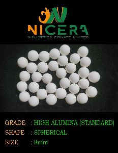 8mm High Alumina Ceramic Media