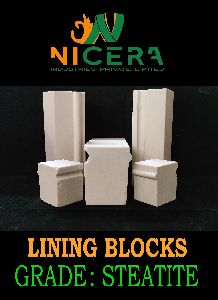 Steatite Lining Blocks