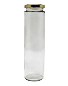 Glass Lucila/Bamboo Jar