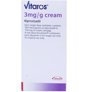 Alprostadil Vitaros 3mg Cream