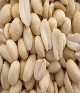 Raw split peanuts