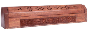 wooden incense burner