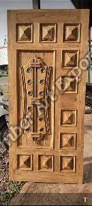 carved wood doors