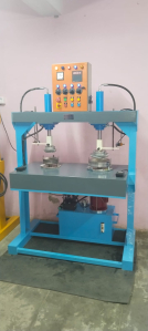 hydraulic automatic double die paper plate making machine