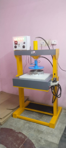 Single die hydraulic automatic paper plate making machine