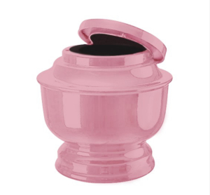 Urns in pink