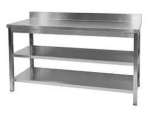 Stainless Steel Commercial Food Preparation Table For Restaurant