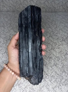Black Tourmaline Rough Stone