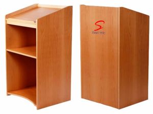Laminated Wooden Podium / Lectern Stand with Two shelf (SP-524)