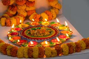 diwali lighting terracotta 14-diya