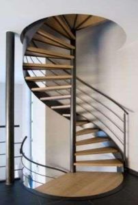 Double Beam Helical Staircase