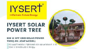 IYSERT 500W OFF GRID SOLAR POWER TREE(LED MODEL)