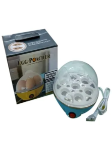 Shopper52 Portable Electric 7 Egg Boiler Egg Poacher Egg Cooker