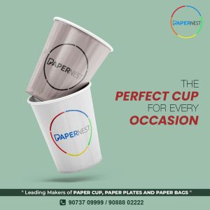 Customised paper cups