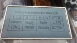 220 V AC SINGLE PHASE MOTOR SPEED REGULATOR , Phase: 1, Plastic