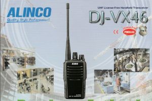 alinco license free walkie talkie