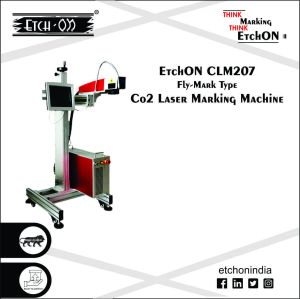 EtchON Fly Mark Type Co2 Laser Marking Machine