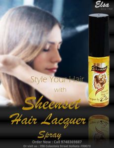 sheenset hair lacquer hair spray