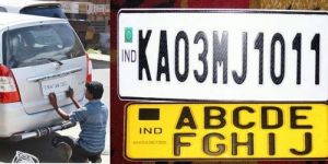 Vehicle Number Plates Installation Service