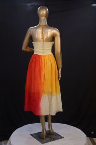 Ladies Linen Midi Dress