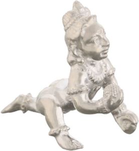 Silver Bal Gopal Idol