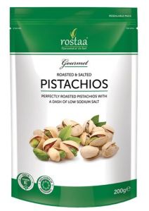 salted pistachios